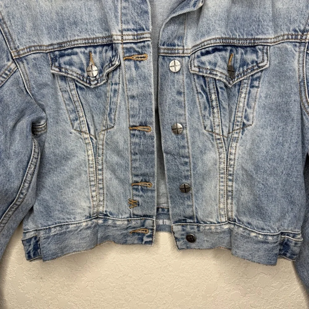 KSUBI Justify Denim Trucker Jacket in Karma Flash - Picture 6 of 14